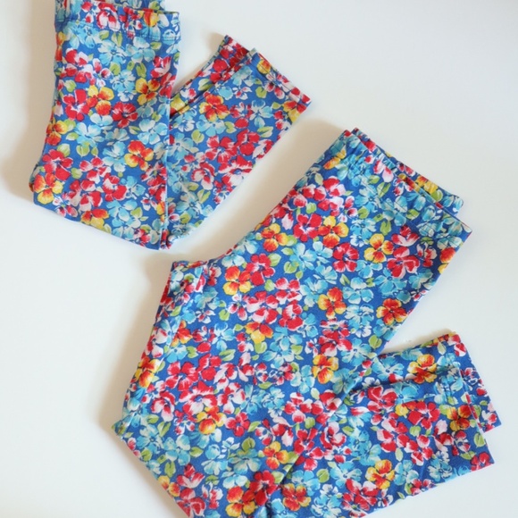 Ralph Lauren Floral Stretch Jersey Legging / 2Y, 24M - Picture 5 of 5